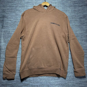 Kenneth Cole Hoodie Men's M Brown Pullover